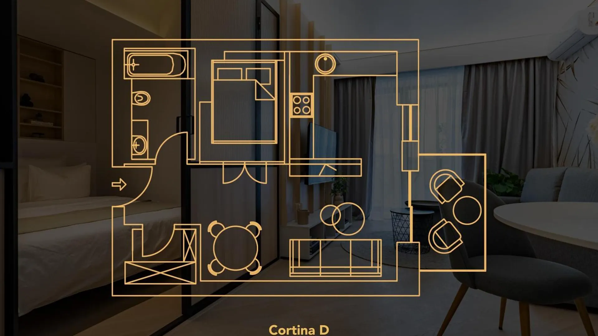 Appartement North By Urbanesq Cortina D à Bucarest